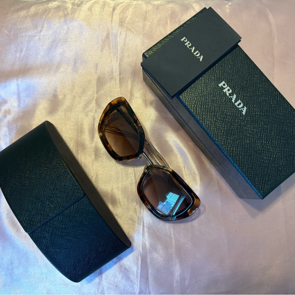 Prada Tortoise Shell Sunglasses